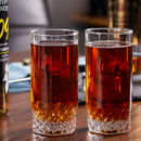 Comfy Homes 330 ML Aquatic Glasses Set of 6 pcs - Tall Drinking Glasses for- Water, Juice, Colddrink, Mojito, Cocktail, Lead-Free, Perfect for Home, Restaurants and Parties (Monarch Pride)-3