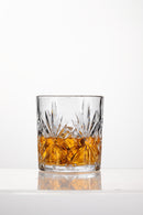 Comfy Homes Elegant Scottish Premium 340ML Glasses Set of 6 pcs - Drinking Glasses for- Water and Whiskey Perfect for Home, Restaurants and Parties (Aquatic Indulgence)-5