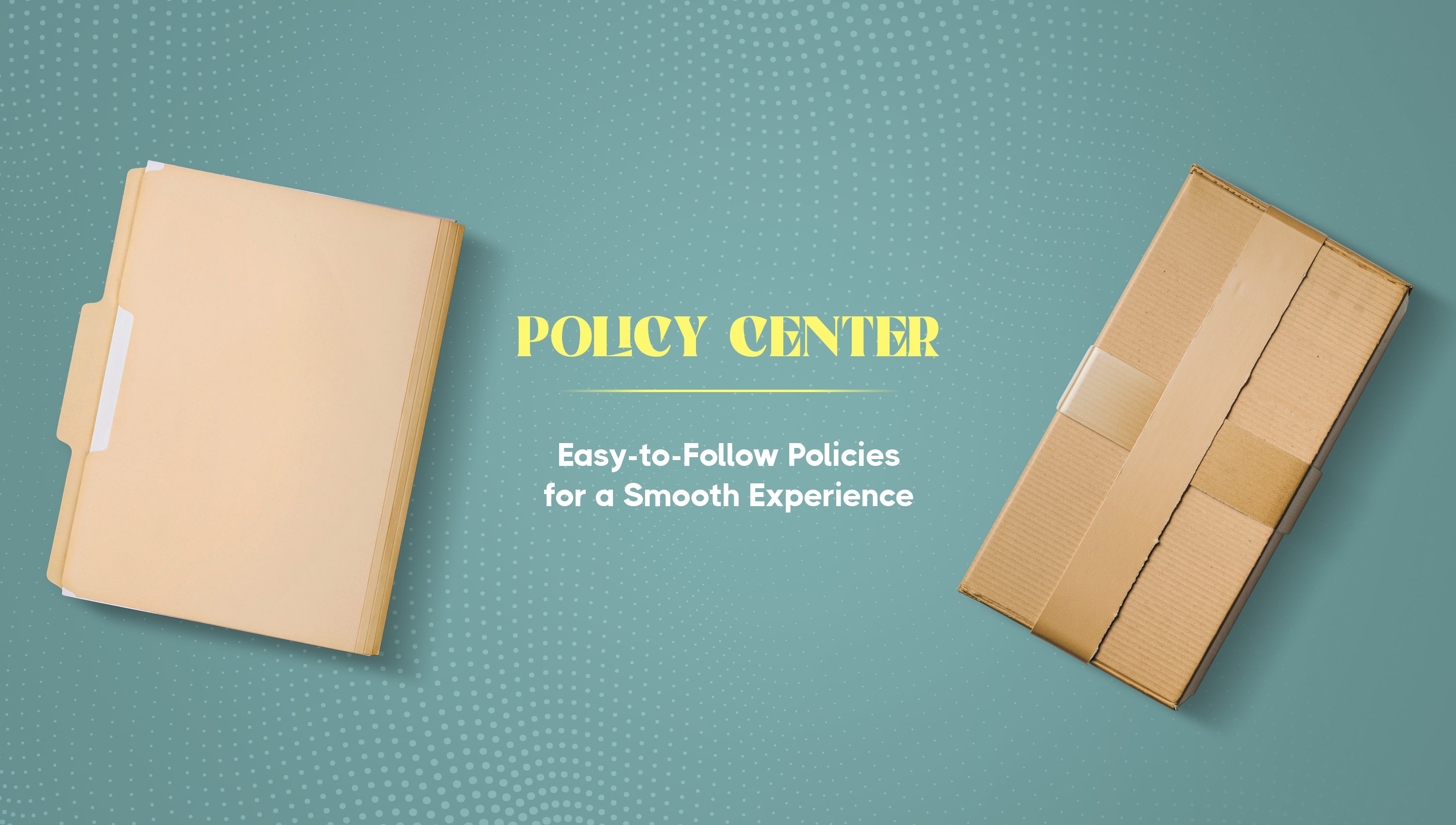 Policy center banner mobile