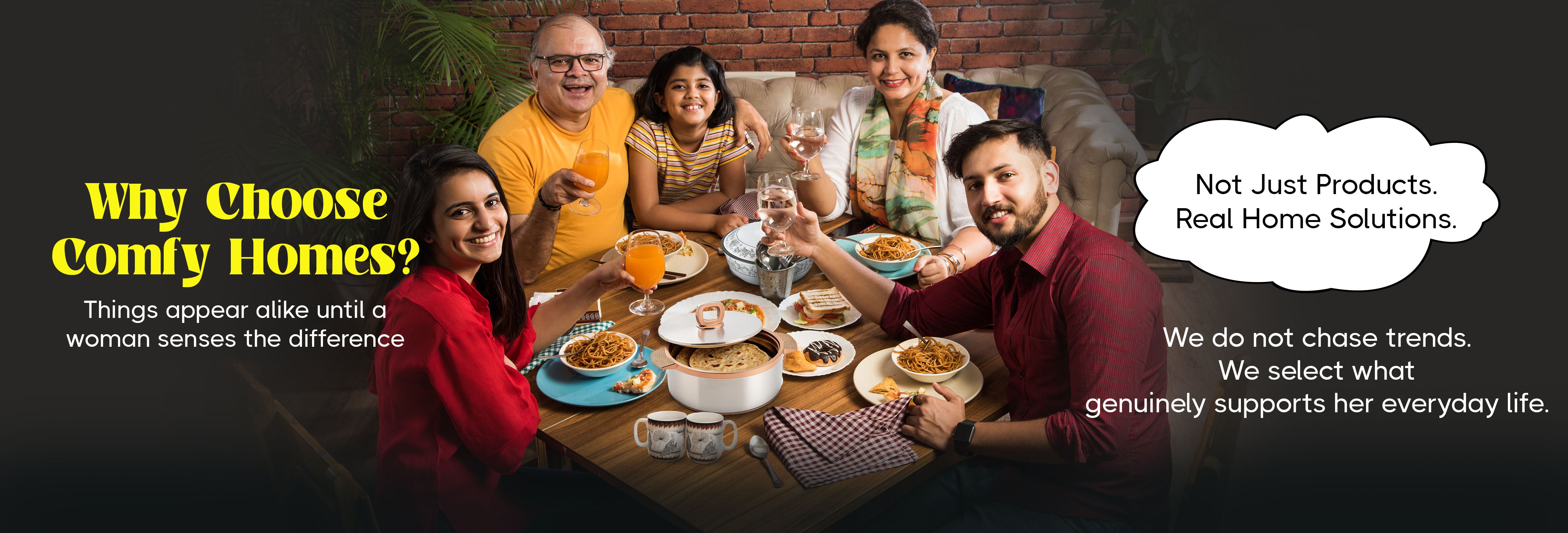 Why choose comfy homes banner 2